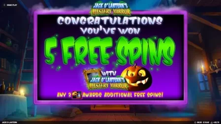 Jack o'Lantern's Mystery Mirrors slot screenshot 4