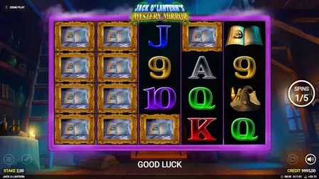 Jack o'Lantern's Mystery Mirrors slot screenshot 5
