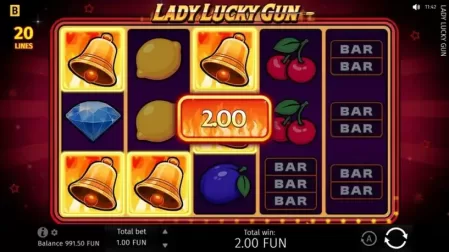 Lady Lucky Gun slot screenshot 3