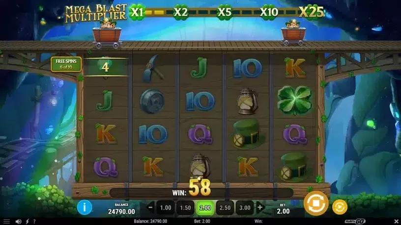 Leprechaun’s Diamond Dig slot screenshot 5