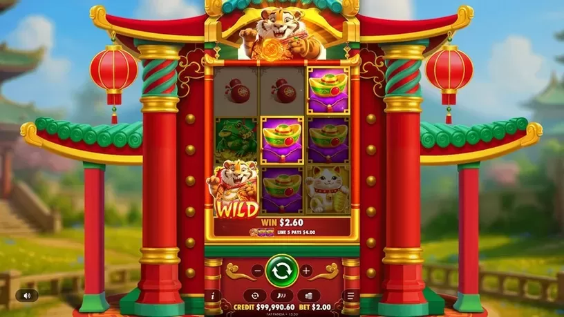 Lucky Tiger Gold slot screenshot 2