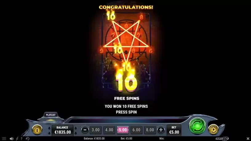 Mötley Crüe slot screenshot 5