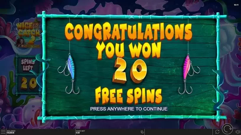 Nice Catch 2 DoubleMax slot screenshot 3
