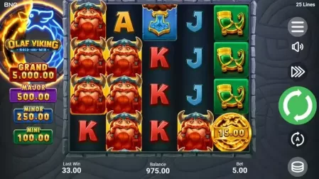 Olaf Viking slot screenshot 3