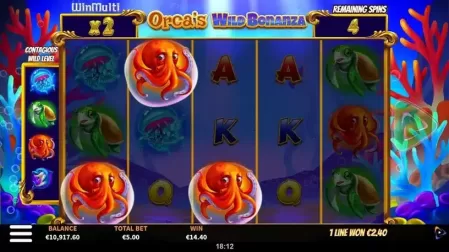 Orca's Wild Bonanza slot screenshot 5