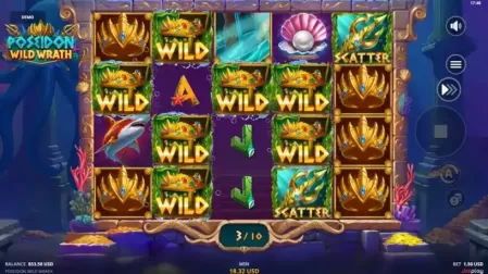 Poseidon Wild Wrath slot screenshot 5