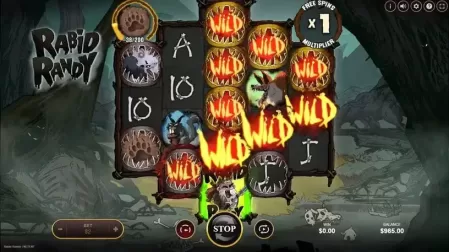 Rabid Randy slot screenshot 4