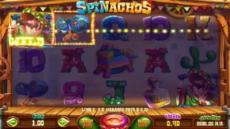 Spinachos slot screenshot 3