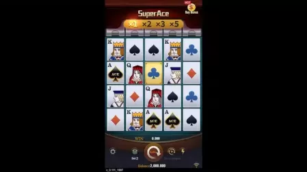Super Ace slot screenshot 1