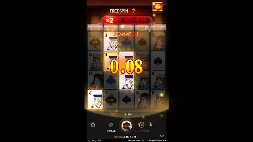 Super Ace slot screenshot 3