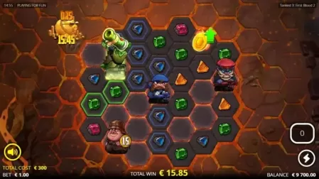 Tanked 3: First Blood 2 slot screenshot 5