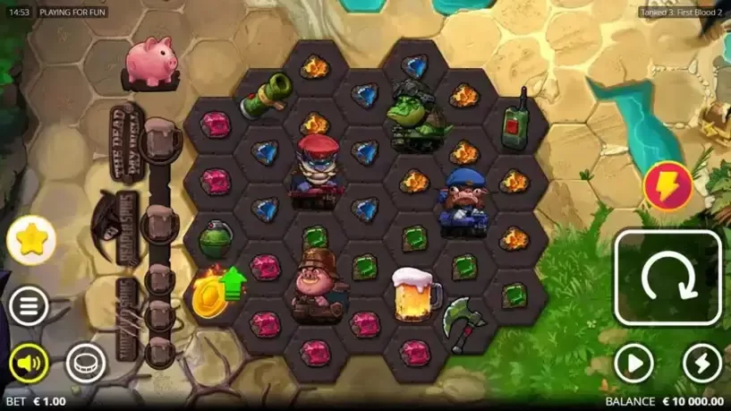 Tanked 3: First Blood 2 slot screenshot 
