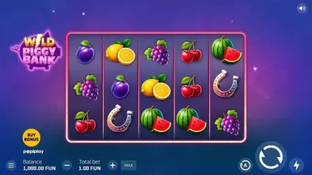 Wild Piggy Bank slot screenshot 1