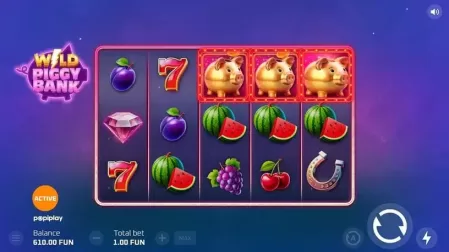 Wild Piggy Bank slot screenshot 2