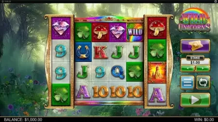 Wild Unicorns slot screenshot 1
