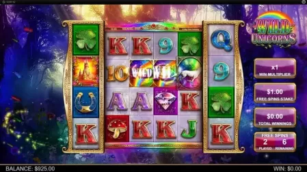Wild Unicorns slot screenshot 3