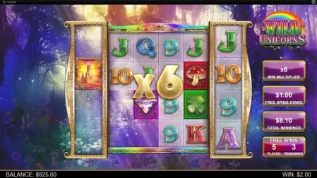 Wild Unicorns slot screenshot 4