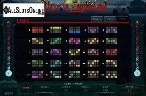 Screen8. Alaxe in Zombieland from Microgaming