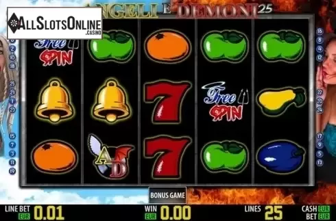 Bonusgame win. Angeli e Demoni25 HD from World Match