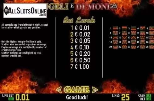 Winlines. Angeli e Demoni25 HD from World Match