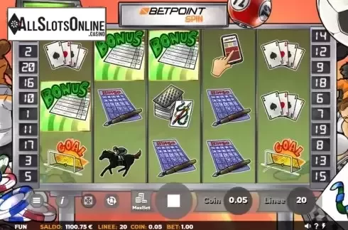 Game screen