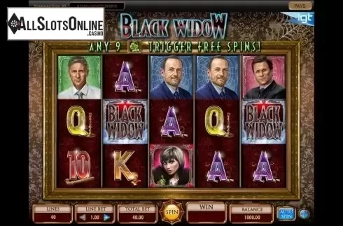 Reels. Black Widow (IGT) from IGT