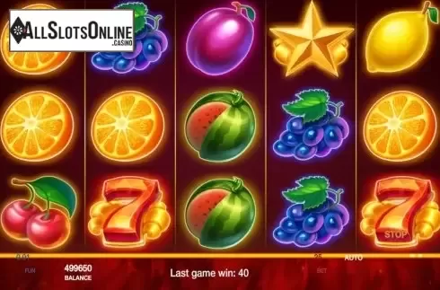 Reel Screen. Blazing Fruits from InBet Games