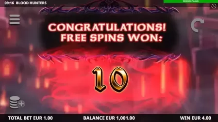 Blood Hunters slot screenshot 3