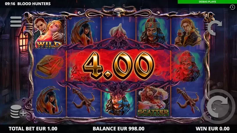 Blood Hunters slot screenshot 2