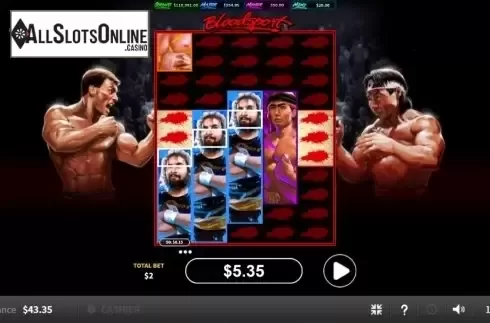 Win Screen 1. Bloodsport from Skywind Group