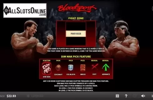 Features 1. Bloodsport from Skywind Group