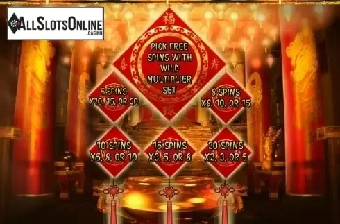 Screen 6. Cai Shen's Fortune from Genesis