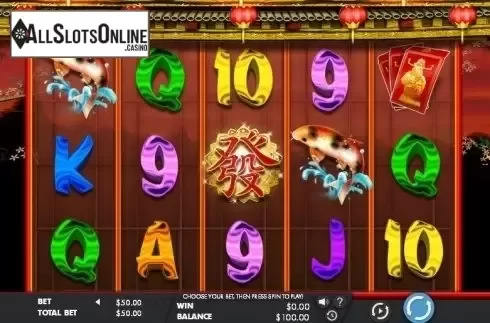 Screen 1. Cai Shen's Fortune from Genesis