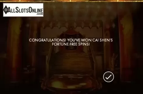 Screen 5. Cai Shen's Fortune from Genesis