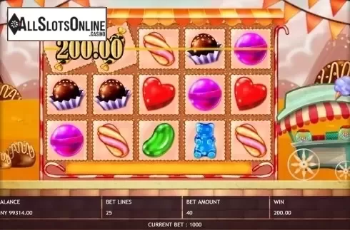 Game workflow 3. Candy Cart from Triple Profits Games