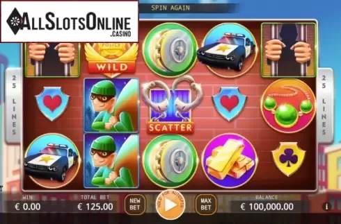 Reel Screen. Catch the Thief from KA Gaming