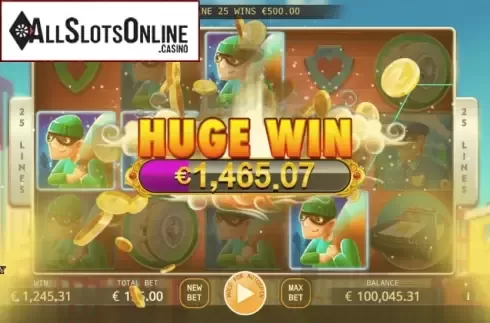 Huge Win. Catch the Thief from KA Gaming