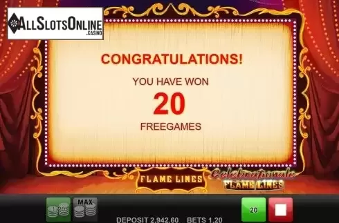 FreeSpins Win Screen 2