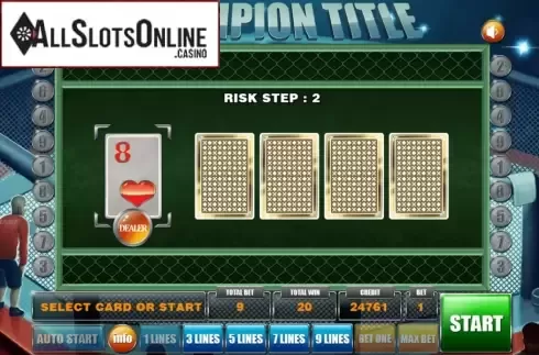 Risk Feature. Champion Title from Aspect Gaming