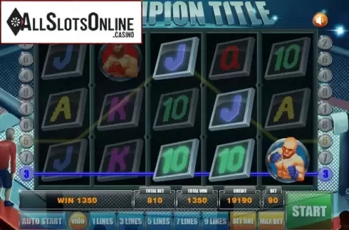 Win Screen. Champion Title from Aspect Gaming
