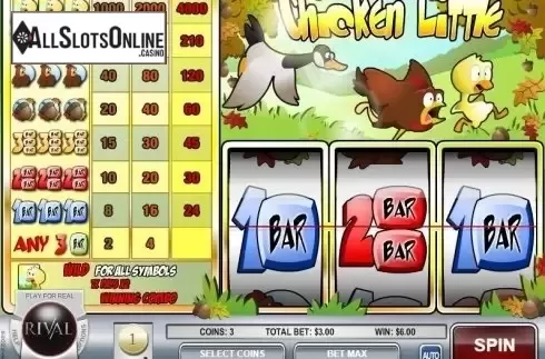 Screen3. Chicken Little from Rival Gaming