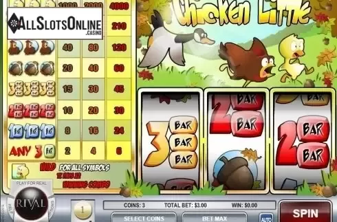 Screen2. Chicken Little from Rival Gaming