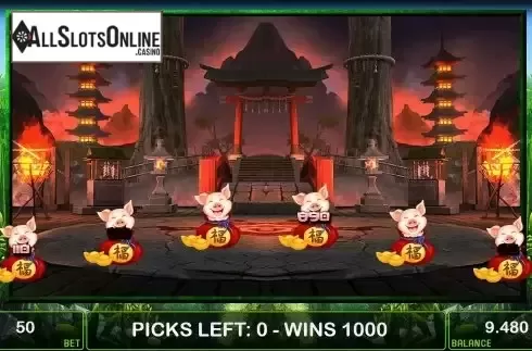 Bonus Game Screen 2