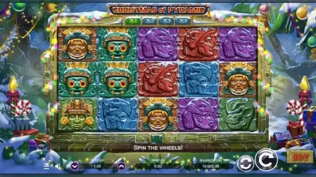 Christmas Of Pyramid slot screenshot 1