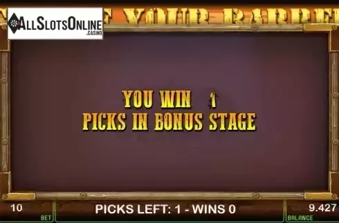 Bonus Win Screen