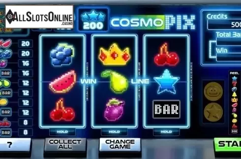 Reel Screen. Cosmo Pix from GAMING1