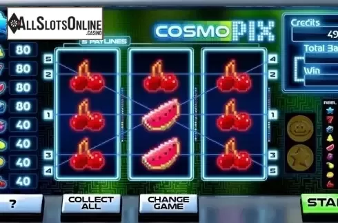 Win Screen. Cosmo Pix from GAMING1