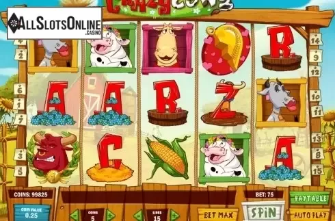 Reels. Crazy Cows from Play'n Go