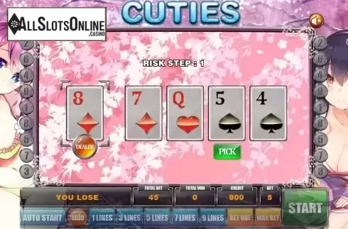 Gamble game 2. Cuties from GameX