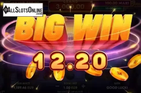 Big Win Screen